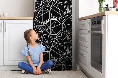 Magnetický kryt na chladničku Geometrický vzor