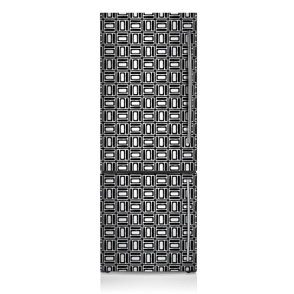 Magnetický kryt na chladničku Geometrický vzor