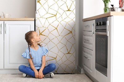 Magnetický kryt na chladničku Zlatá mozaika