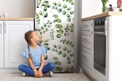 Magnetický kryt na chladničku Kvetinový eukalypt