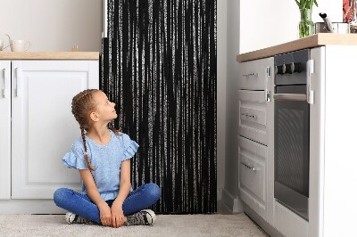 Magnetický kryt na chladničku Čierny vzor