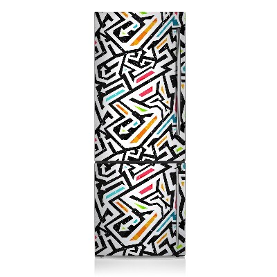 Magnetický kryt na chladničku Graffiti