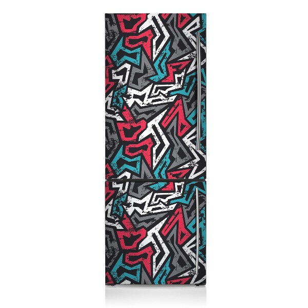 Magnetický kryt na chladničku Graffiti