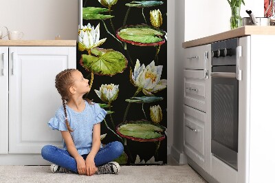Dekoratívne magnety na chladničku Kvety lotos