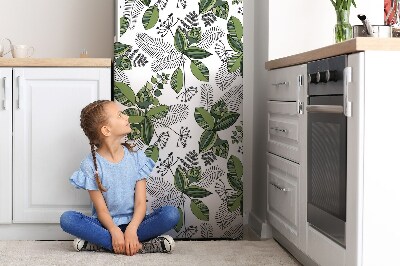 Magnetický kryt na chladničku Botanický vzor