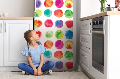 Dekoratívne magnety na chladničku Maľované bodky
