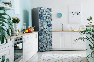 Magnetický kryt na chladničku Pekná patchwork