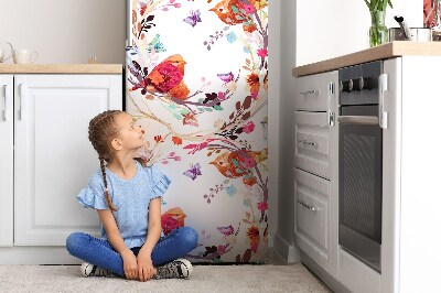 Dekoratívne magnety na chladničku Vtáky na vetve