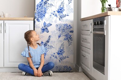 Dekoratívne magnety na chladničku Modrá hortenzia