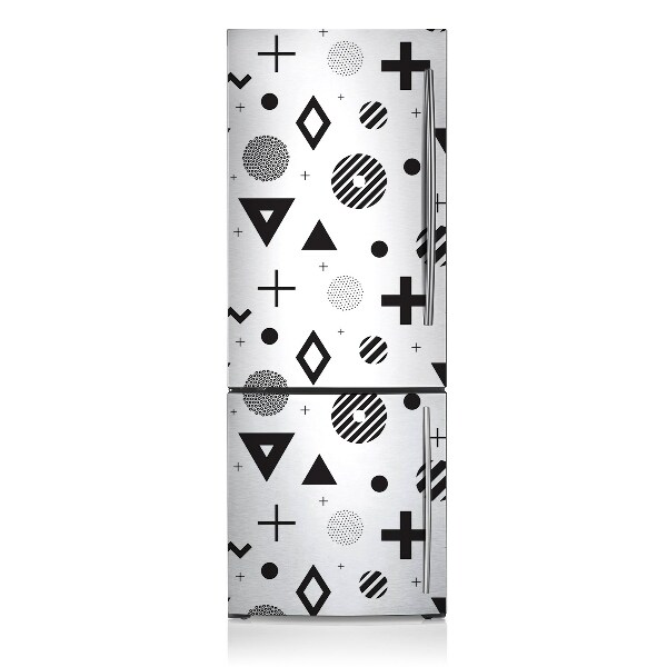 Magnetický kryt na chladničku Geometrický vzor