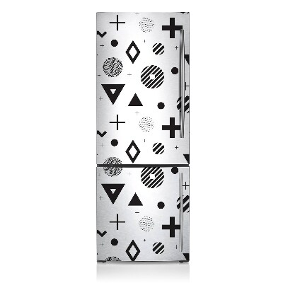 Magnetický kryt na chladničku Geometrický vzor