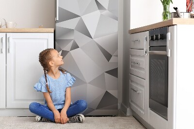 Dekoratívne magnety na chladničku Šedá abstrakcia