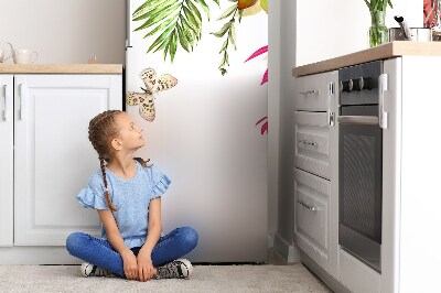 Dekoratívne magnety na chladničku Tropické rastliny