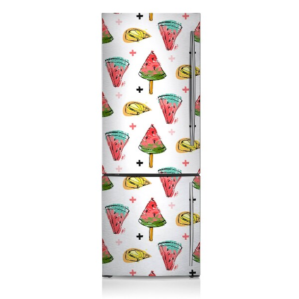 Dekoratívne magnety na chladničku Melón na palici