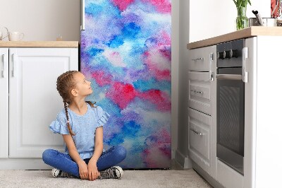 Magnetický kryt na chladničku Abstraktné oblaky