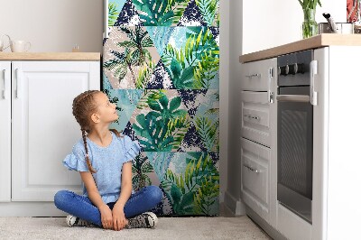 Dekoratívne magnety na chladničku Tropická mozaika
