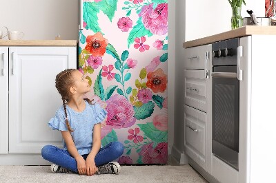 Magnetický kryt na chladničku Krásna flóra
