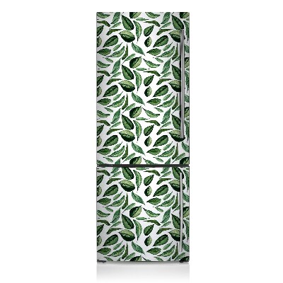 Magnetický kryt na chladničku Zelené listy