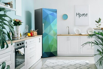 Dekoratívne magnety na chladničku Abstraktný modrý