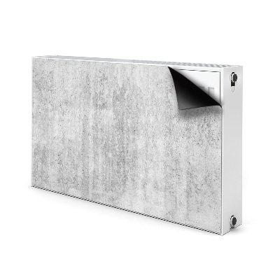 Dekoračný magnetický kryt na radiátor Šedý beton