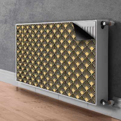 Dekoračný magnet na radiátor Art deco