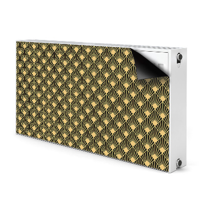 Dekoračný magnet na radiátor Art deco