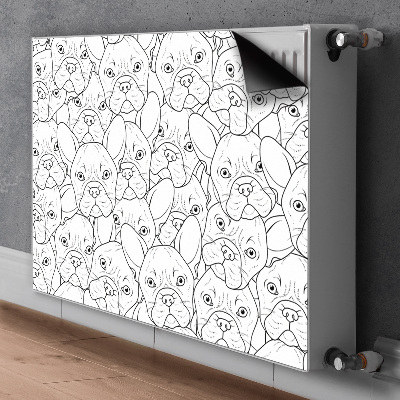 Magnetický kryt na radiátor Bulldog dog