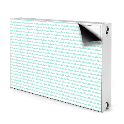 Dekoračný magnet na radiátor Zelené kopce