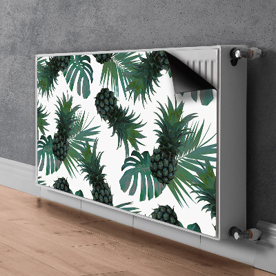 Dekoračný magnet na radiátor Zelené ananas