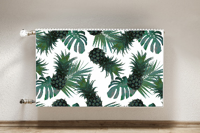 Dekoračný magnet na radiátor Zelené ananas