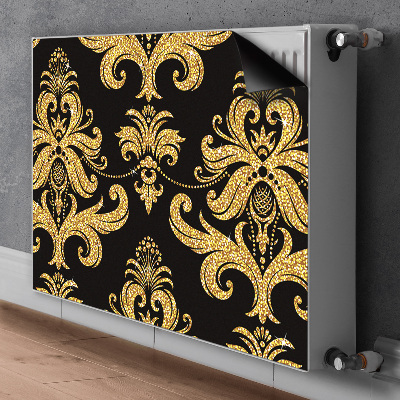 Dekoračný magnet na radiátor Zlatý ozdoba