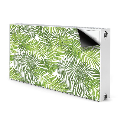 Magnetický kryt na radiátor Palmové listy