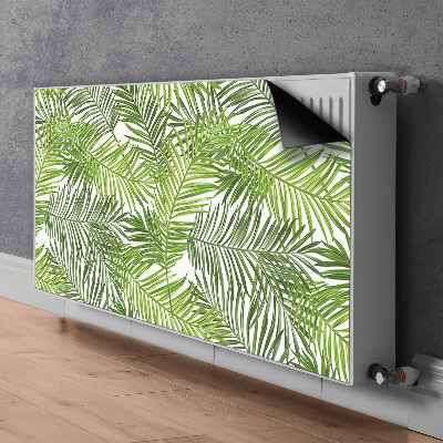 Magnetický kryt na radiátor Palmové listy