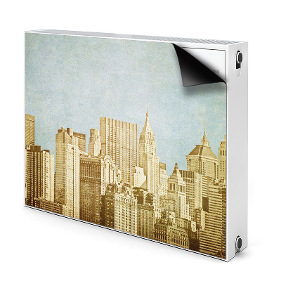 Dekoračný magnet na radiátor Manhattan mrakodrapy