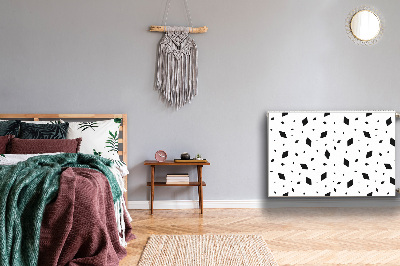 Dekoračný magnetický kryt na radiátor Geometrické motivy