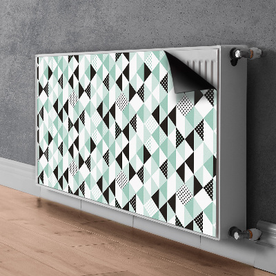 Dekoračný magnet na radiátor Geometrický vzorec