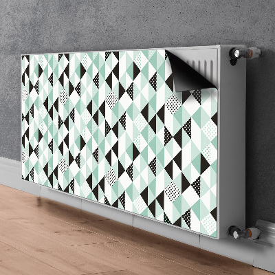 Dekoračný magnet na radiátor Geometrický vzorec