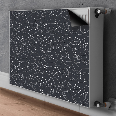 Dekoračný magnetický kryt na radiátor Constellations galaxy