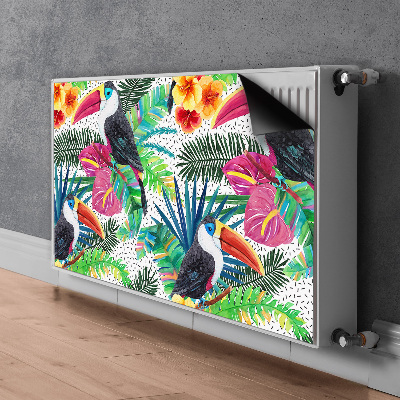 Dekoračný magnet na radiátor Toucan