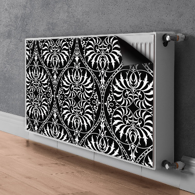 Dekoračný magnetický kryt na radiátor Starý -módní ornament