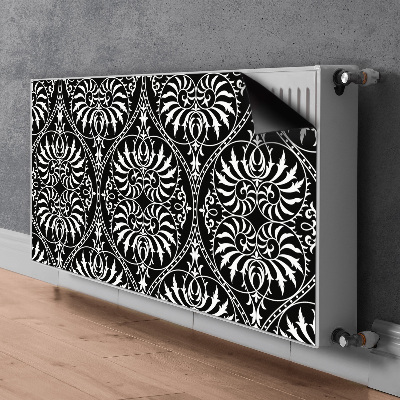 Dekoračný magnetický kryt na radiátor Starý -módní ornament