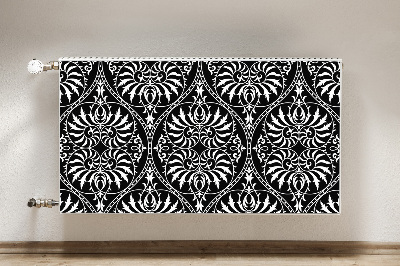 Dekoračný magnetický kryt na radiátor Starý -módní ornament