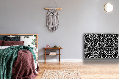 Dekoračný magnetický kryt na radiátor Starý -módní ornament