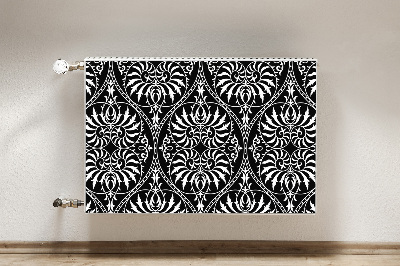 Dekoračný magnetický kryt na radiátor Starý -módní ornament