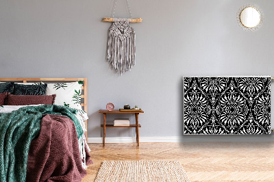 Dekoračný magnetický kryt na radiátor Starý -módní ornament