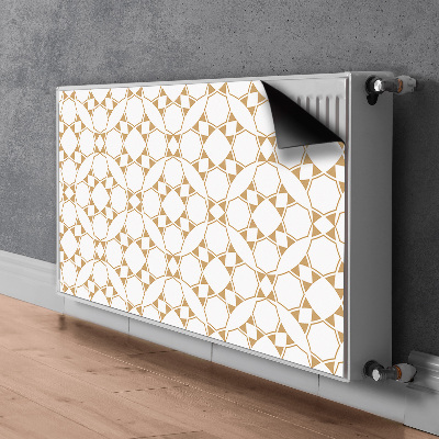 Dekoračný magnet na radiátor Geometrický vzorec