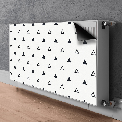 Dekoračný magnet na radiátor Trojúhelníky