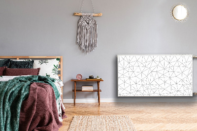 Dekoračný magnetický kryt na radiátor Skandinávský styl