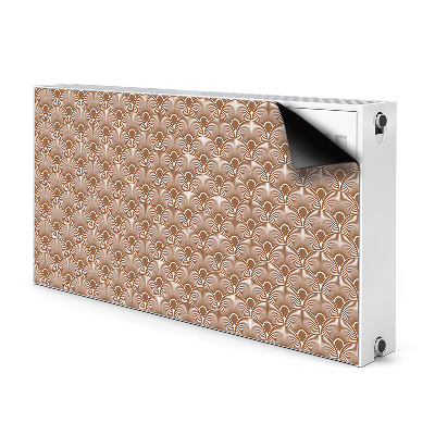 Dekoračný magnetický kryt na radiátor Art deco styl