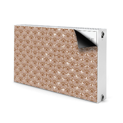 Dekoračný magnetický kryt na radiátor Art deco styl
